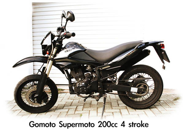 Gomoto Supermoto200cc