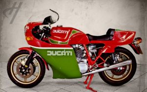 Ducati 900 Ss (mike Hailwood Replica)