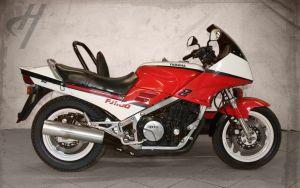 Yamaha Fj 1100 With Sidecar