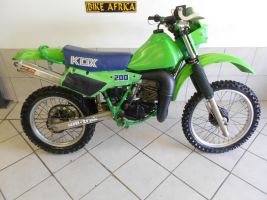 Kawasaki Kdx 200