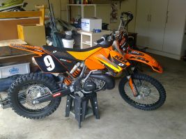 Ktm Ktm 250 Exc 2005