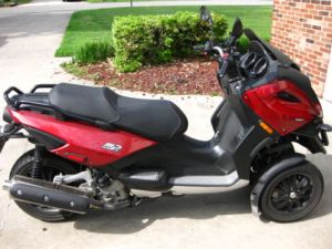 Piaggio Mp3 500 Passion Red
